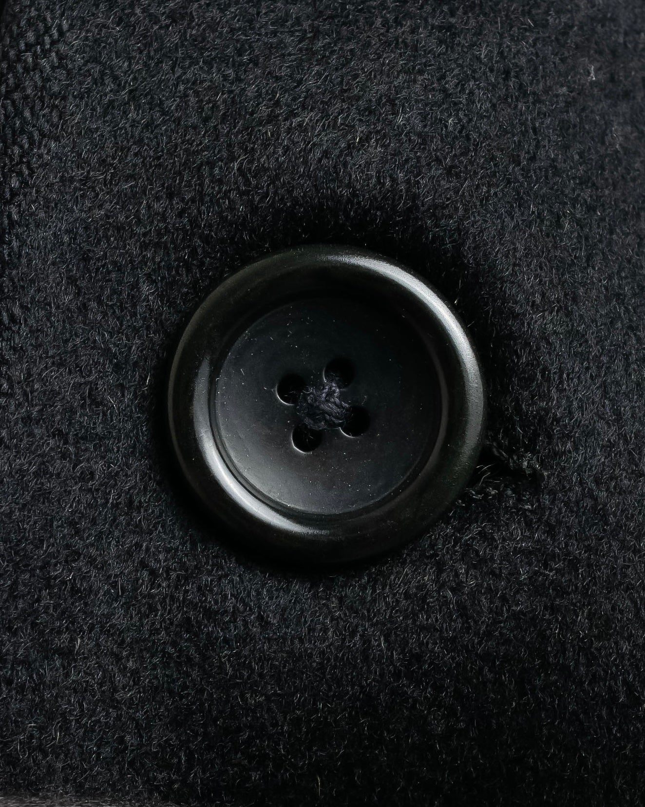"ARMANI COLLEZIONI" Classic detail cashmere blend long chester coat