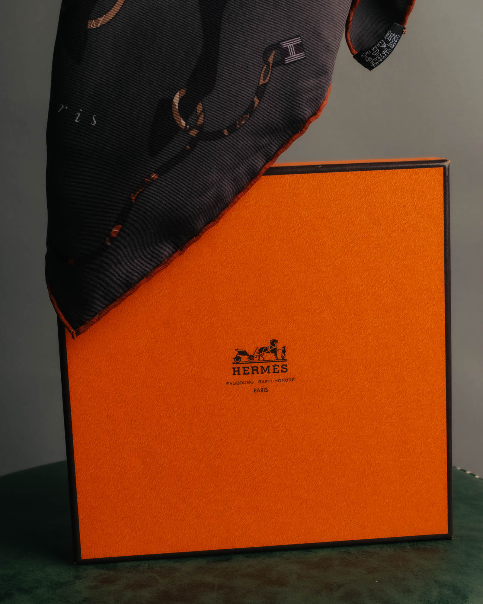 “Hermès” 2007 Kelly en calèche silk scarf