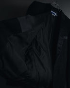 –SPECIAL– "JUNYA WATANABE COMME des GARÇONS MAN" 2015AW mohair blend satin shawl lapels jacket