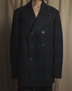 Abrigo de cuadros de doble botonadura "HUGO BOSS"