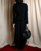 "MOSCHINO" Object sewn design tweed jacket