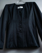 “Christian Dior” Beautiful shape no collar jacket