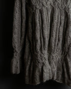 "ERMANNO SCERVINO" Three-dimensional knit long cardigan
