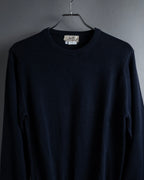 "HERMES" 80's-90's Minimalist design cotton knit