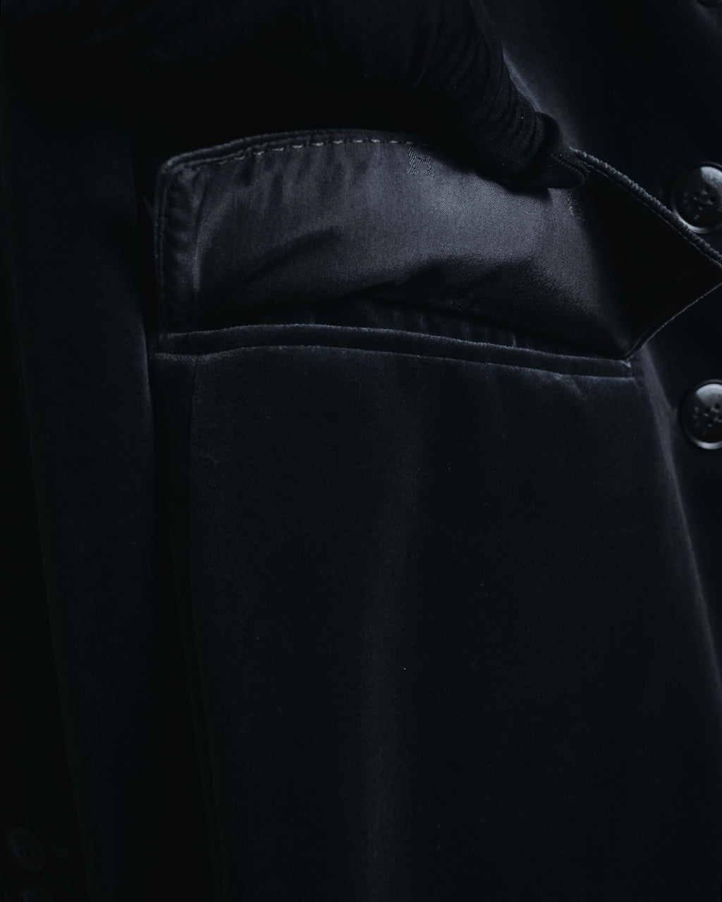 –SPECIAL– "HERMES"
00’s Velvet switchinglamb leather collar special tailored jacket