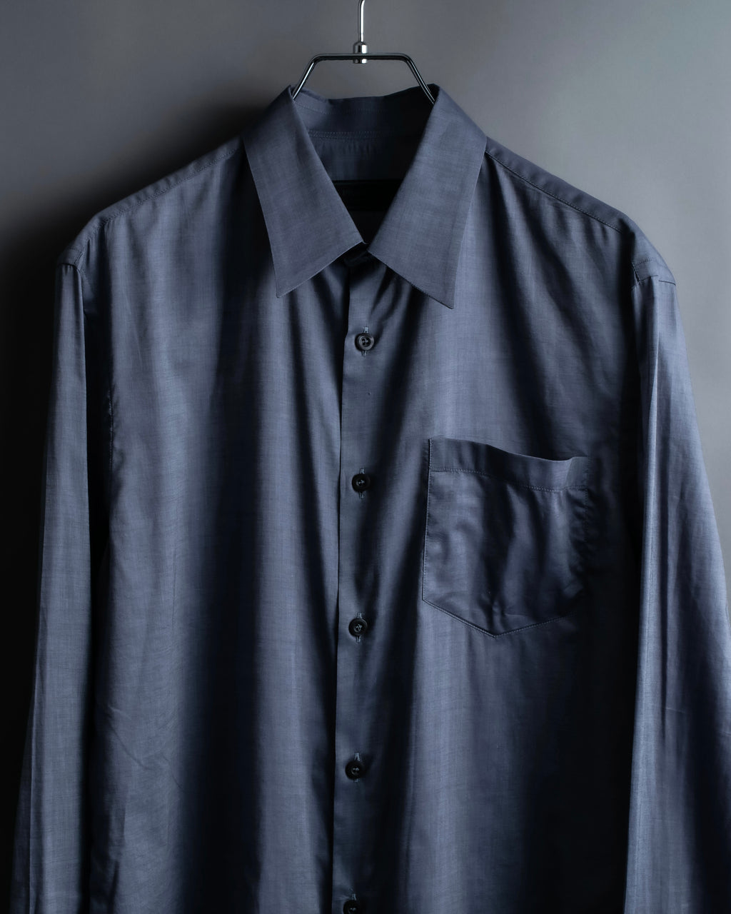 “PRADA” Bicolor back designed dress shirt