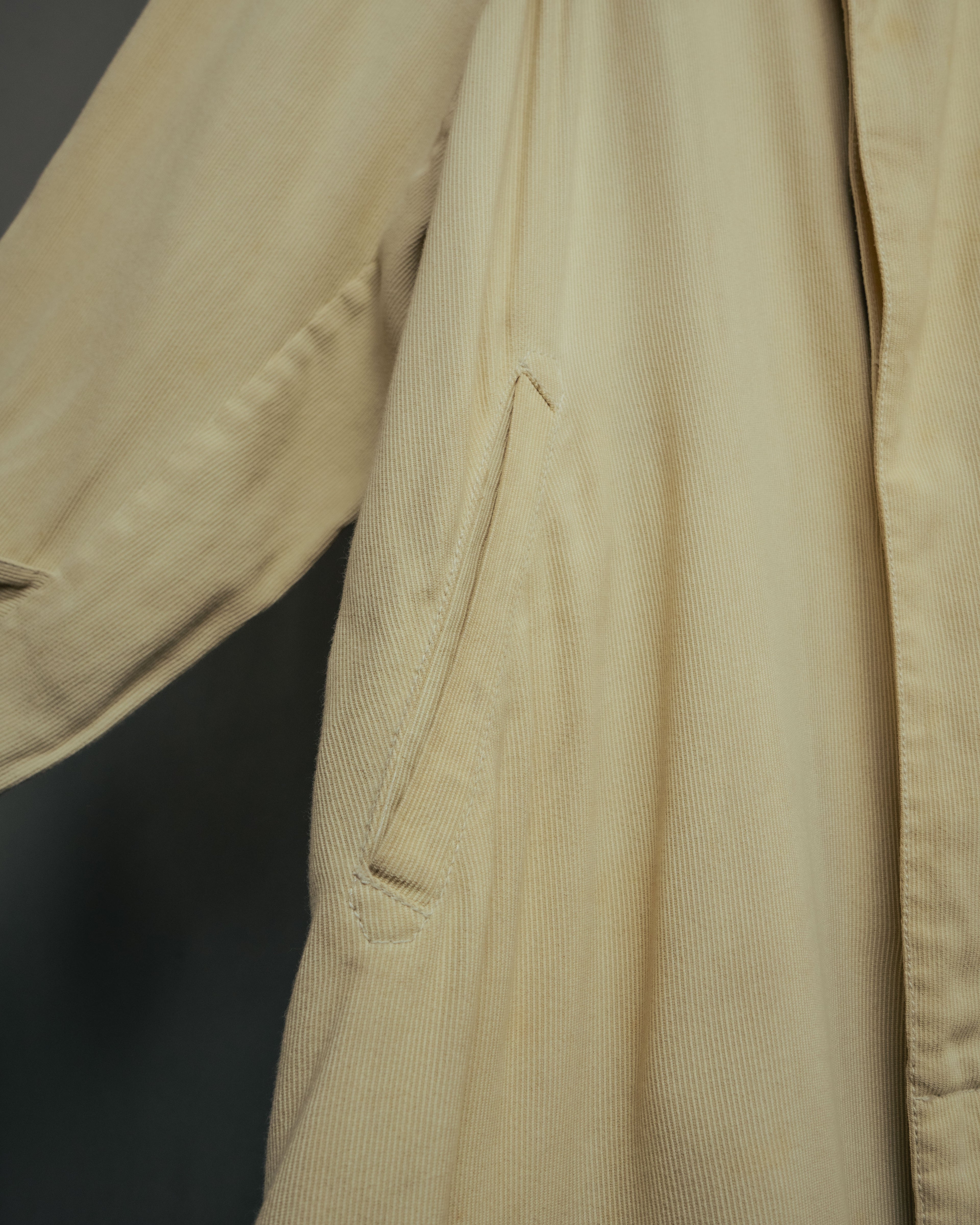-MOOD Vintage Collections- 80’s-90’s Silk rayon drape long coat