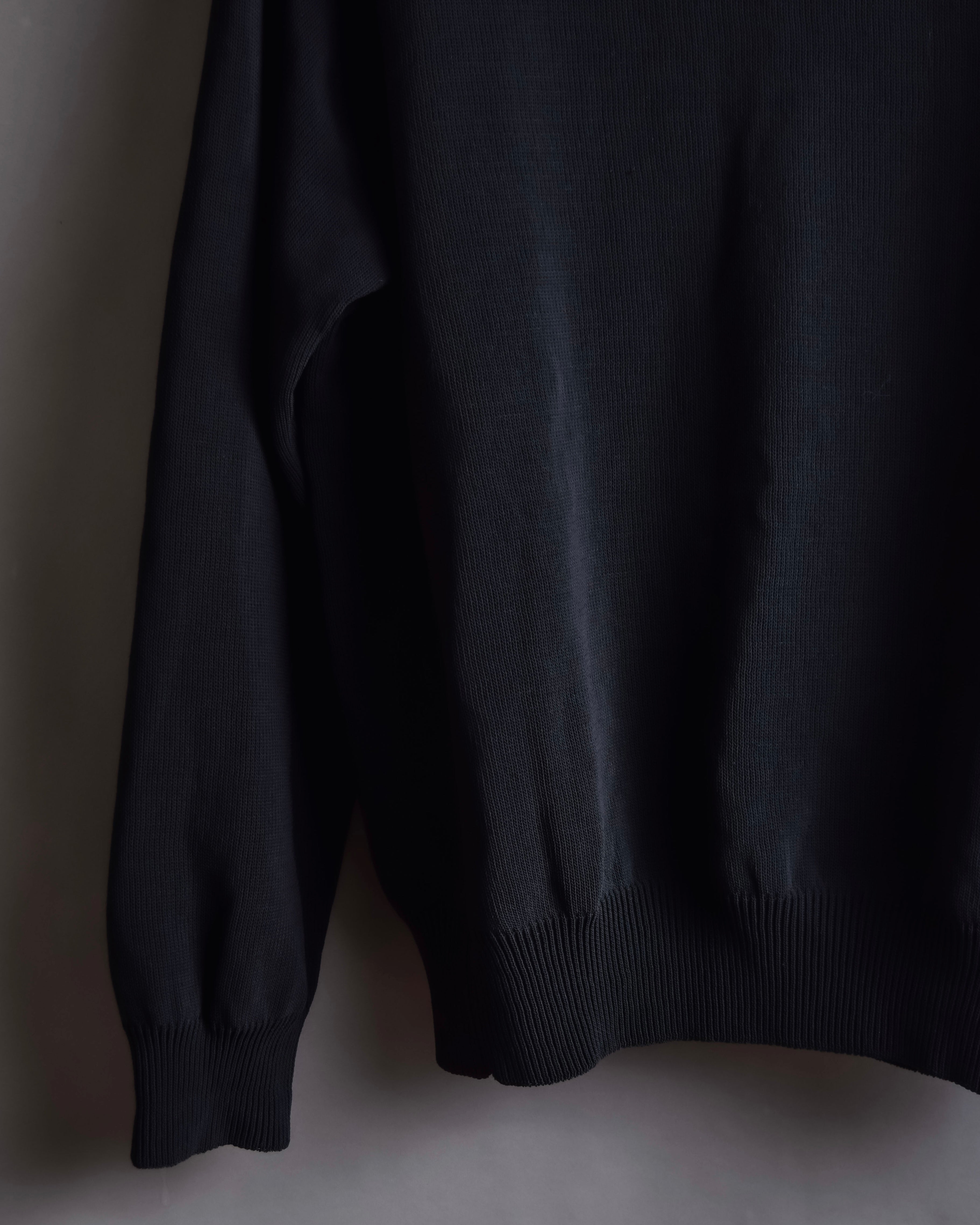 "Y-3" Logo engraved knit pullover
