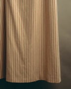 -SPECIAL- “GUCCI” 2015-2022 vintage inspired horsebit striped wool skirt