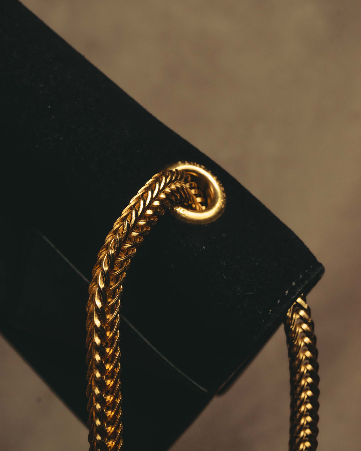 -SPECIAL- "Saint Laurent" 2013-2017 Betty suede and leather geometric flap chain shoulder bag
