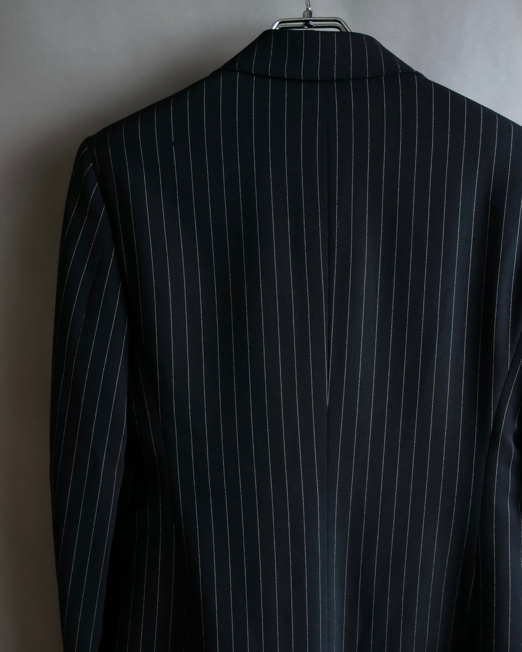 "Max Mara" Pinstripe short length tailored jacket
