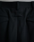 “GAULTIER objet HOMME” 90’s Two tuck wide trousers