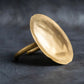 "LOEWE" Antique style golden ring