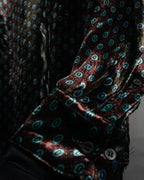 “DRIES VAN NOTEN” 2010’s Circle motif velvet shirt