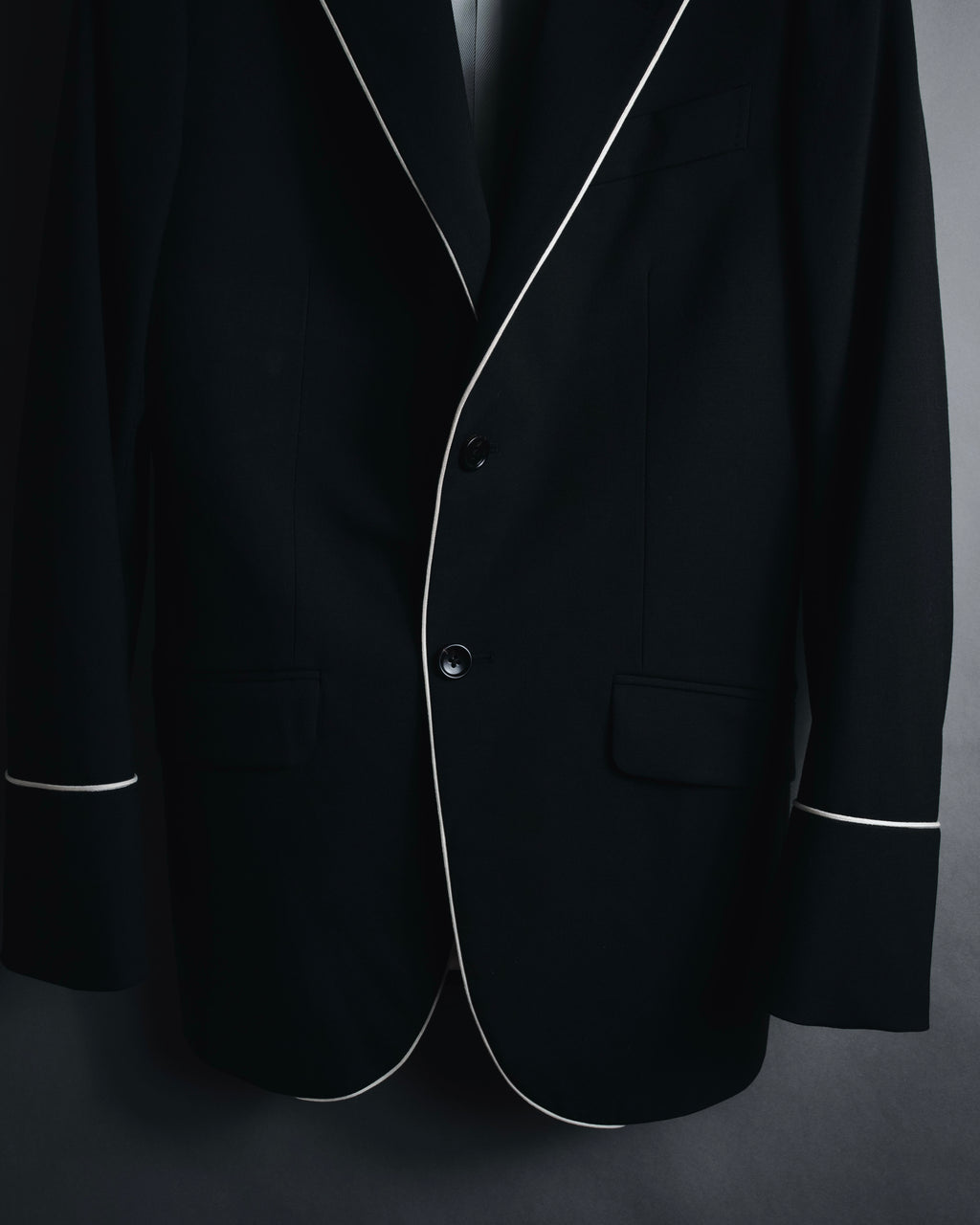 "GUCCI" 2015-2016 Piped tailored blazer