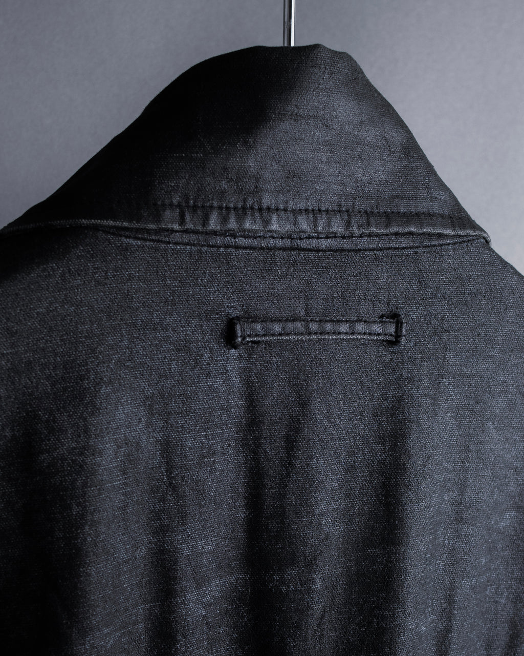 "JEAN PAUL GAULTIER" Firm finish double-zip belted mid-length coat