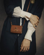 -SPECIAL- “Christian Dior” 90’s-00’s pleated bib dress shirt