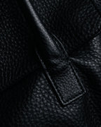 “TIFFANY & CO.” 2010’s Grained leather chain shoulder bag