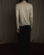 "Salvatore Ferragamo" 2000’s virgin wool knit shirt