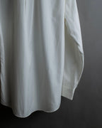 "HERMES" Margiela period collar change shirt