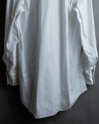 "CHRISTIAN DIOR MONSIEUR"
 Wide spread color royal order white shirt