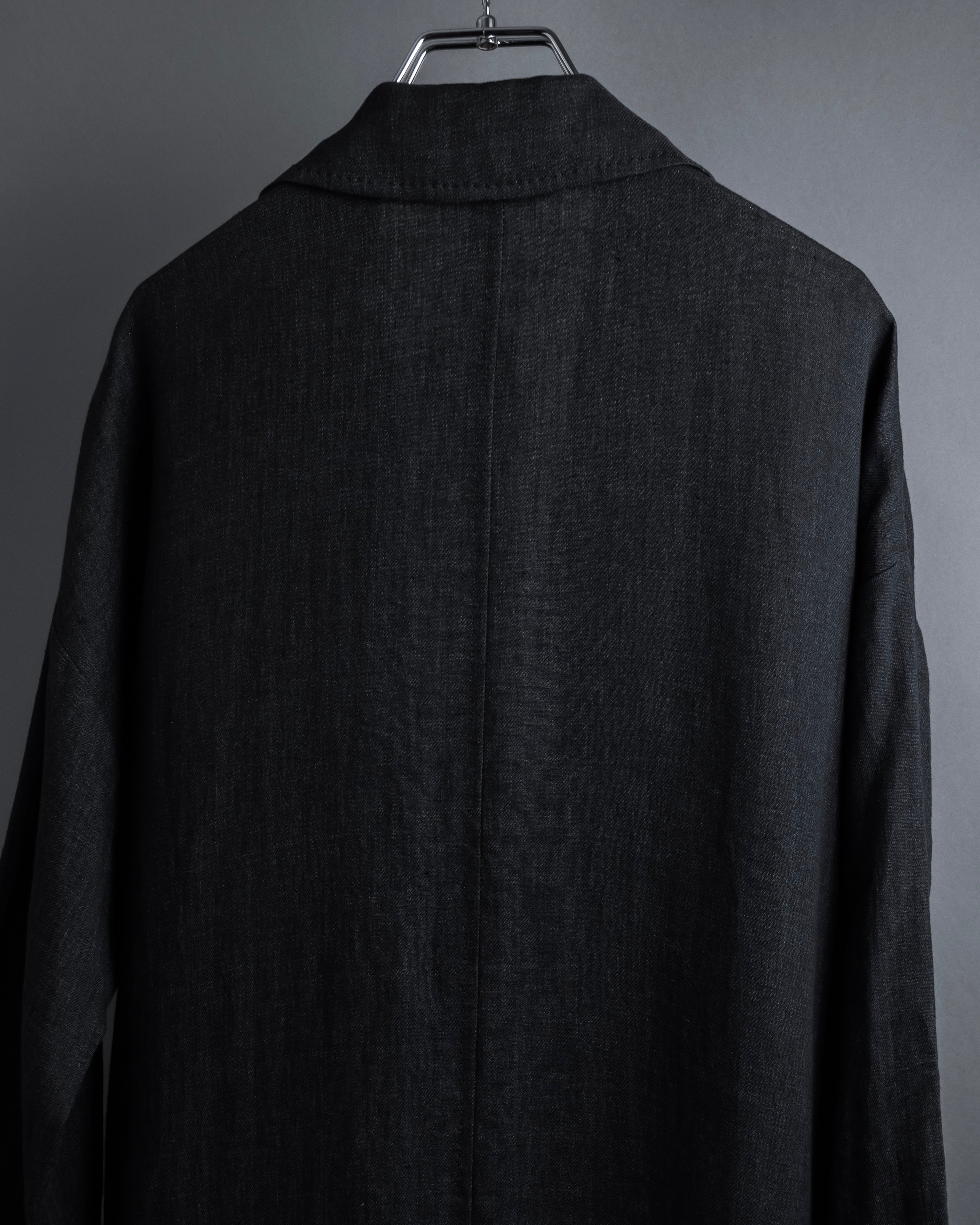 "Max Mara Studio" Straight fitting single-piece long coat