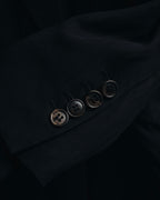 "ANN DEMEULEMEESTER" 90年代-00年代 流体人造丝原羊毛定制夹克