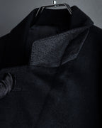 "PIERRE BALMAIN" Classic tailoring 100% cashmere chester coat