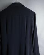 "Max Mara" 90's Refined design long shirt dress