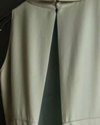 "VALENTINO" Belted design sleeveless long dress