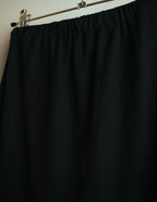 "Y's" Minimal black maxi skirt