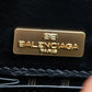 "BALENCIAGA" Horizontal design leather 2way bag