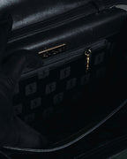 "Yves Saint Laurent" Late 80’s–early 90’s chevron quilted cassandre shoulder bag