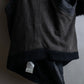 "HELMUT LANG" Fur docking denim switching design zipper best