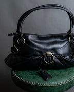 "Salvatore Ferragamo" Gancini motif leather one-handle bag