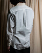 "HERMES" Margiela period collar change shirt