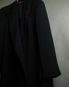 "GUCCI" Three-dimensional lapel design draped tailored jacket