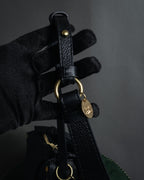 "See by Chloé" Half-moon grommet-detail suede shoulder bag