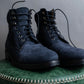 Vintage lace up design suede ankle boots