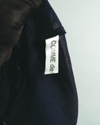 "COMME des GARÇONS" 90's Sculptural ruffle maxi dress