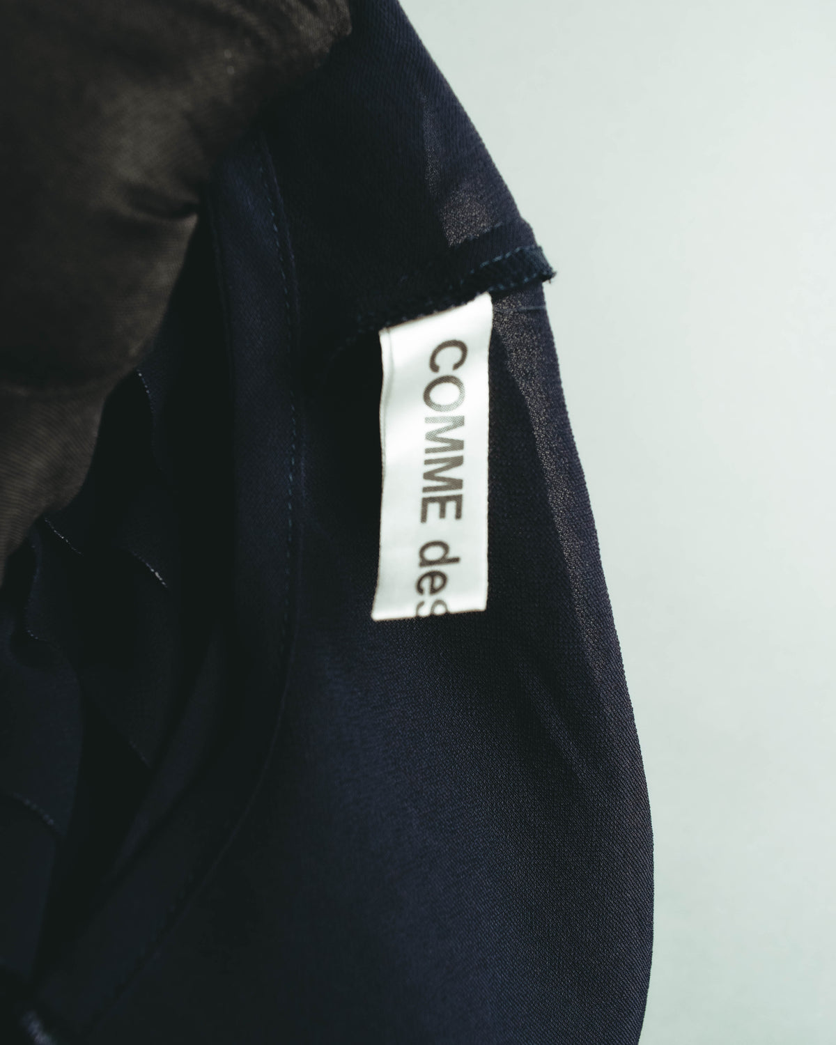 "COMME des GARÇONS" 90's Sculptural ruffle maxi dress