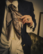 -SPDCIAL- “CHANEL” 99AW Repeated logo oval medallion ring