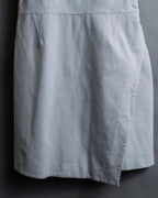 “Helmut Lang” Asymmetry designed v neck one piece