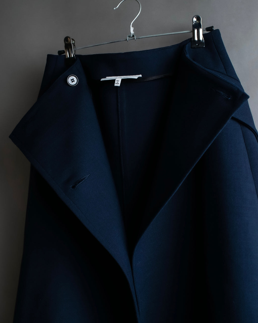 "MM6 MAISON MARGIELA" 20SS Beautiful navy trench skirt