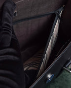 "BURBERRY" Saffiano leather mini boston bag