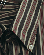 "GUCCI" 90's-00's Striped cotton button-down shirt