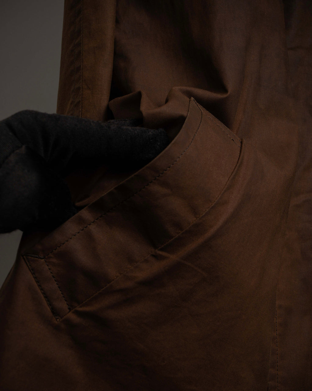 "COMME des GARCONS HOMME"
03AW corduroy collar design stand collar long coat