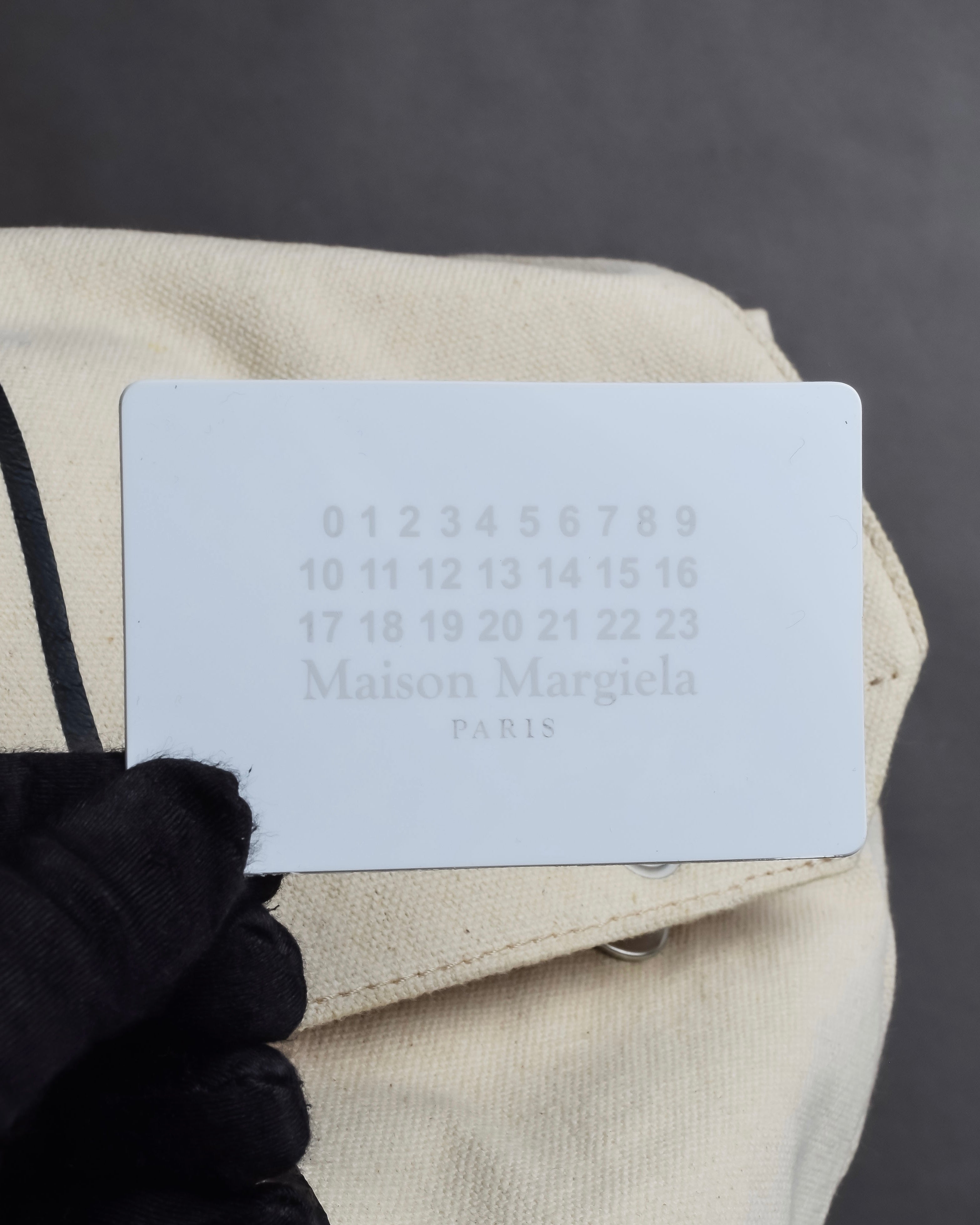 "MAISON MARGIELA" Atelier 75011 design canvas large bag