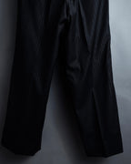 "BALENCIAGA" Chalk stripe pattern long silhouette set up