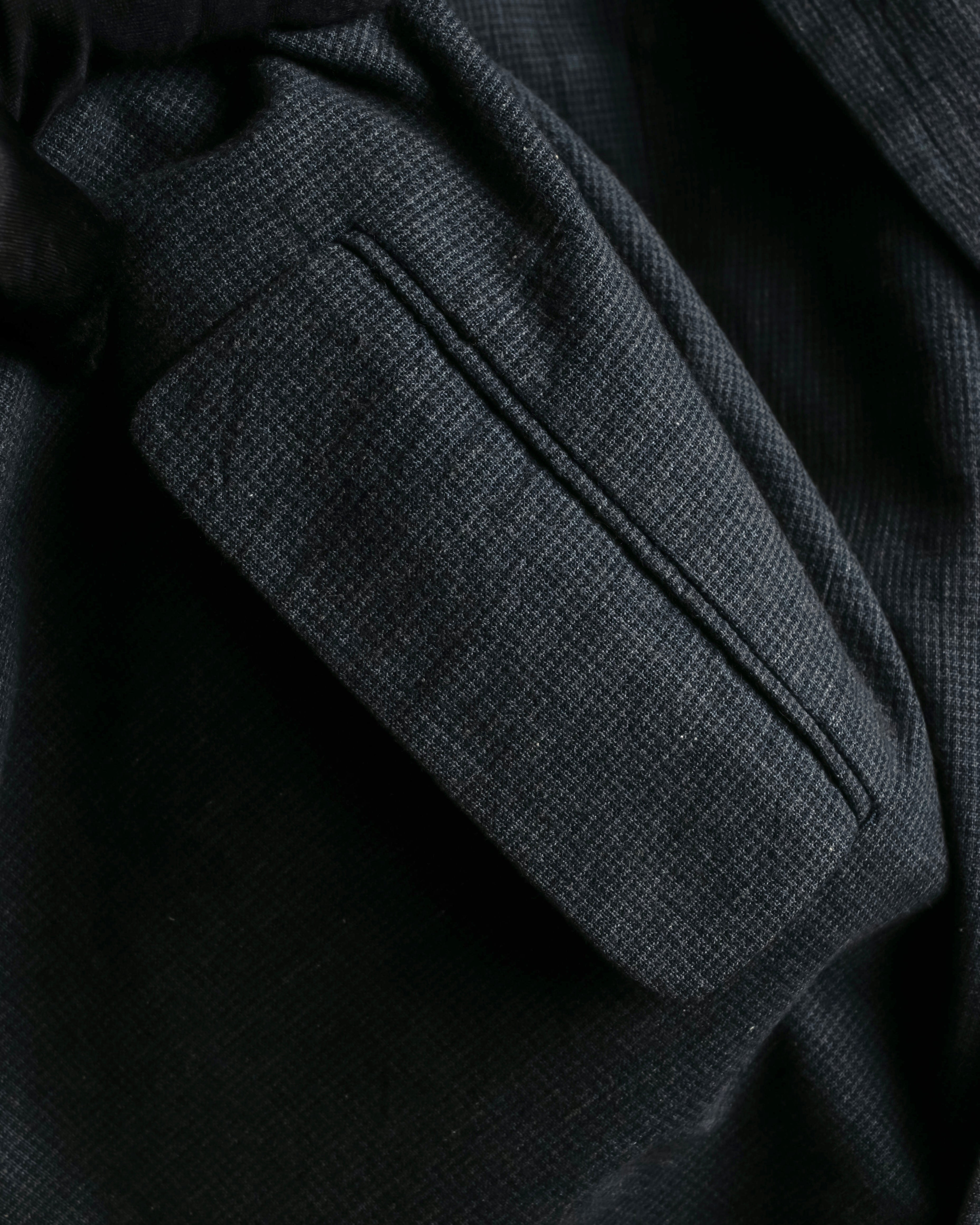 "COMME des GARCONS HOMME" 03SS fine all-over pattern cotton tailored jacket